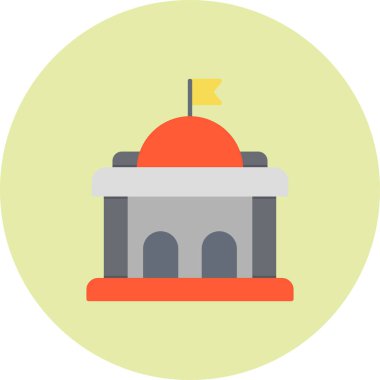 vektör şehir oluşturma simgesi