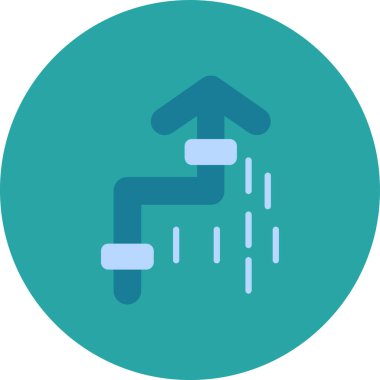 Ok. Web simgesi basit illüstrasyon