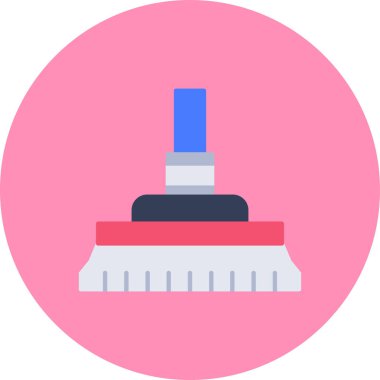 fırça. Web simgesi basit illüstrasyon