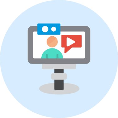 çevrimiçi web pazarlama vektör illüstrasyonu