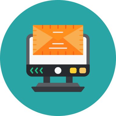 bilgisayar vektör simgesi, vektör basit tasarım