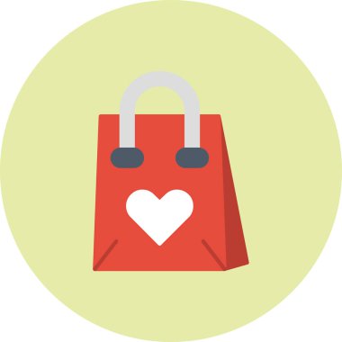 çanta çanta çanta simgesi düz stil