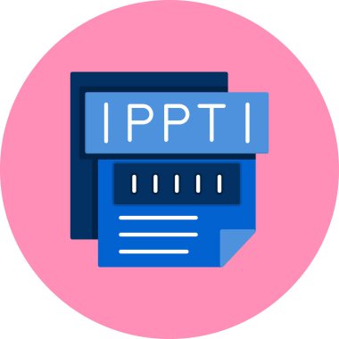 dosya biçimi simgesi, vektör illüstrasyonu