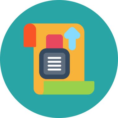 Kitap. Web simgesi basit illüstrasyon