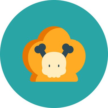 Hayvan ikonu vektör illüstrasyonu. hayvan