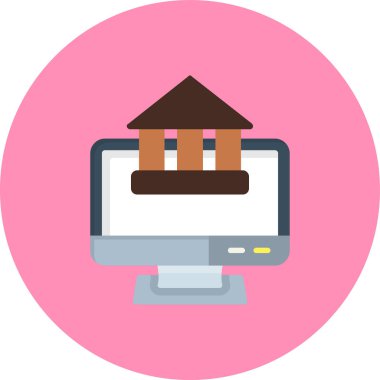 Ev simgesi, vektör illüstrasyonu