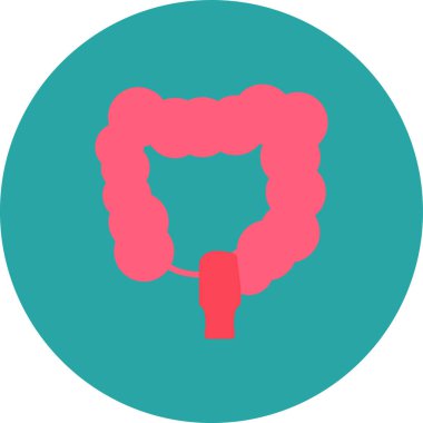 Kanser. Web simgesi basit illüstrasyon