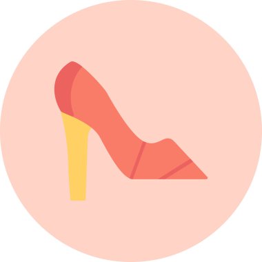 Moda. Web simgesi basit illüstrasyon