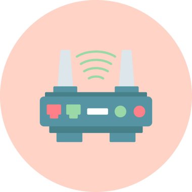 Kablosuz. simge simgesi basit tasarım