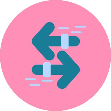 Arrow vektör simgesi illüstrasyonu