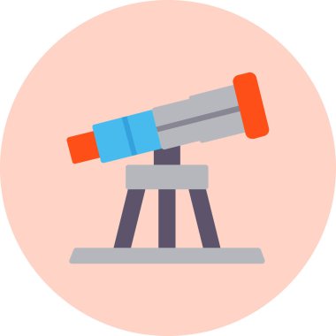 Uydu. Web simgesi basit illüstrasyon