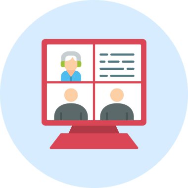 İş adamları vektör illüstrasyonu