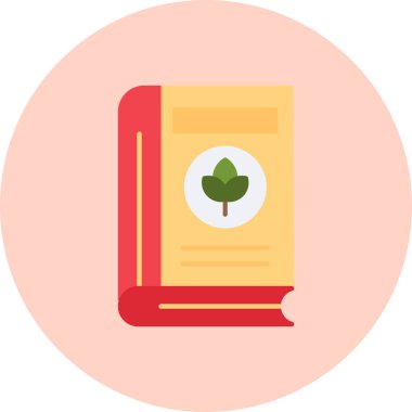 kitap simgesi vektör illüstrasyonu