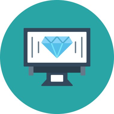 Vektör illüstrasyonu, simge ögesi arkaplanı