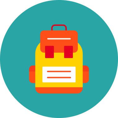 bavul vektör düz simgesi