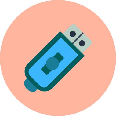 Pil simgesinin vektör illüstrasyonu