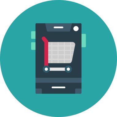 Teslimat vektör düz simgesi