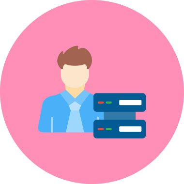 iş vektörü simgesi modern basit illüstrasyon