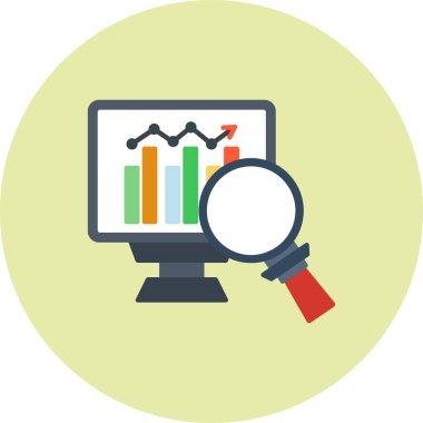 veri analiz vektörü simgesi