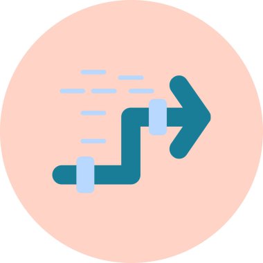 ok yönü simgesi doldurulmuş - taslak biçimi