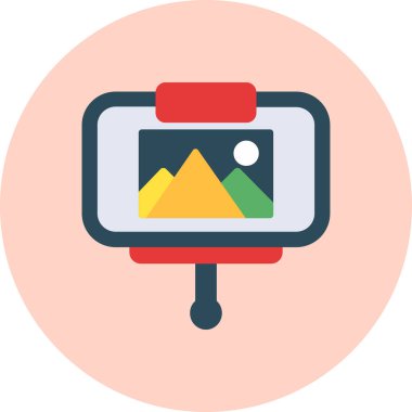 kamera fotoğraf vektör simgesi