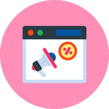 Online alışveriş web simgesi