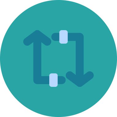 ok simgesinin vektör illüstrasyonu