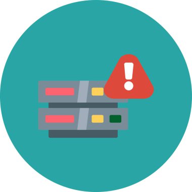 Uyarı vektör illüstrasyonu