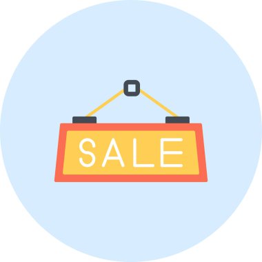 Alışveriş. Web simgesi basit illüstrasyon