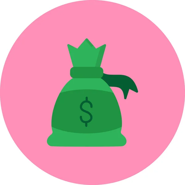 Para çantası vektör çizim