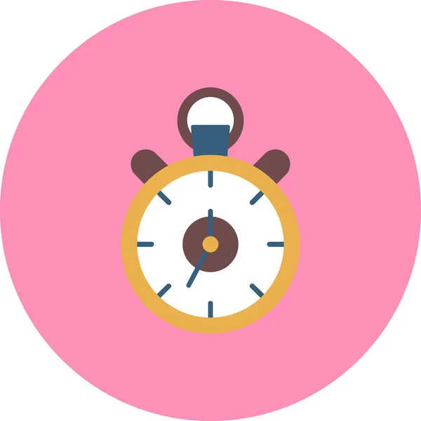 Saat. Web simgesi basit tasarım