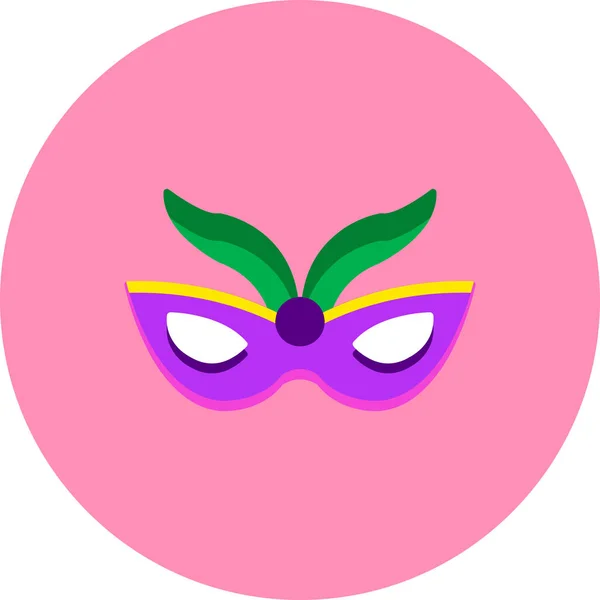 Maske. Web simgesi basit tasarım