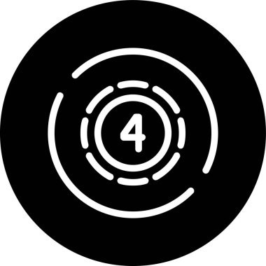 Vektör evrensel simgesi Trendy bakmak.