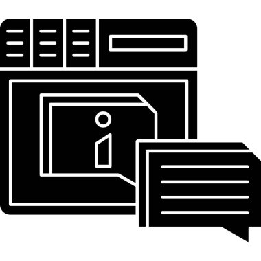 Kitap. Web simgesi basit tasarım