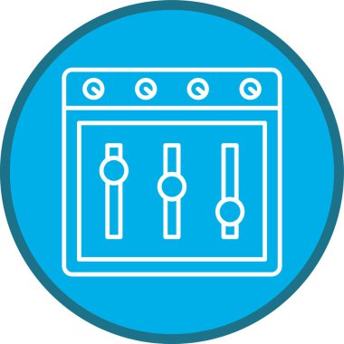 Modern b 'nin vektör illüstrasyonu eksik simgesi