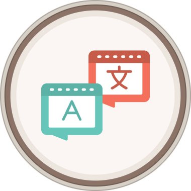 Vektör illüstrasyonu, seo modern simge