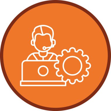 seo modern simgesinin vektör illüstrasyonu