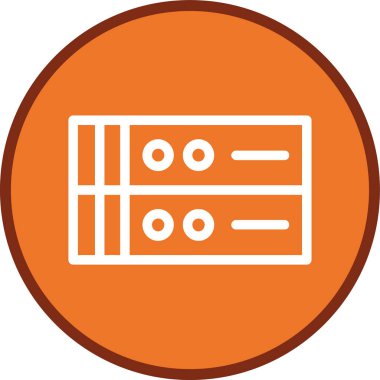 Hesap makinesi. Web simgesi basit illüstrasyon