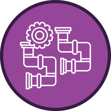 seo modern simgesinin vektör illüstrasyonu