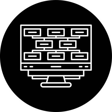 veritabanı simgesi çizimi