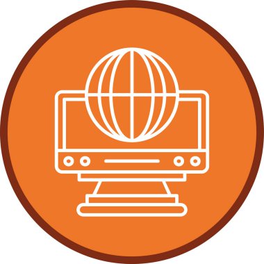 seo modern simgesinin vektör illüstrasyonu