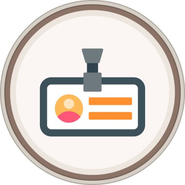 İş simgesinin vektör illüstrasyonu