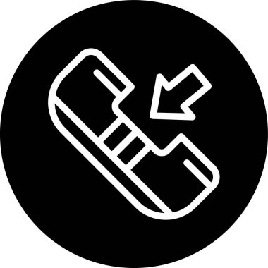 Modern b 'nin vektör illüstrasyonu eksik simgesi