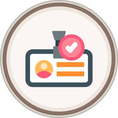 işaret simgesini işaretle, vektör illüstrasyonu