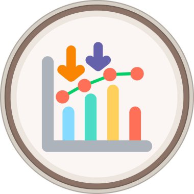 grafik vektör çizgisi simgesi