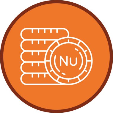 Nft simgesi. Basit bir çizim. nfunable simge simgeleri