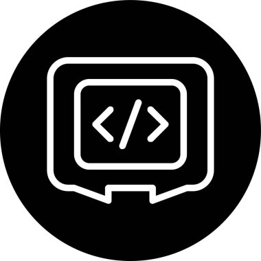 Seo simgesinin vektör illüstrasyonu