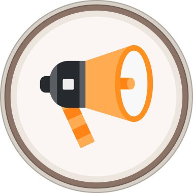 Düz etiket bildirimi. Web Kullanımı için Vektör İllüstrasyonu