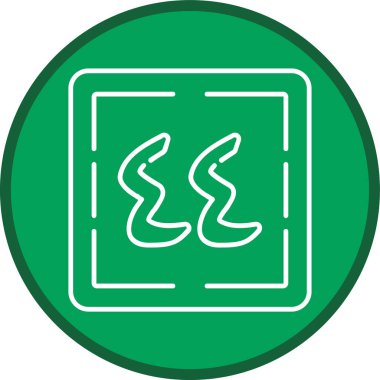 Arba 'a wa Arba' un Hattı çoklu daire. Web Kullanımı için Vektör İllüstrasyonu