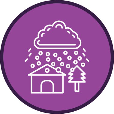 Selamlama hattı çoklu daire. Web Kullanımı için Vektör İllüstrasyonu